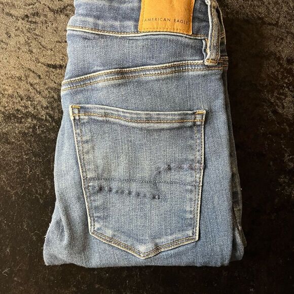 Denim - American Eagle Next Level Stretch Hi Rise Jean Jeggings Sz 6 Short